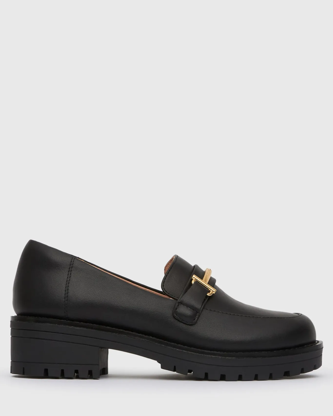 Women Betts Loafers|Leather^AGATHA Leather Heeled Loafers