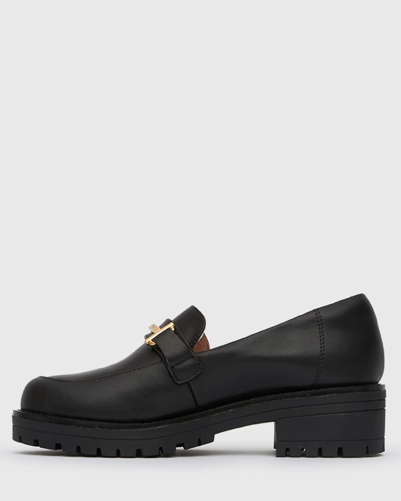 Women Betts Loafers|Leather^AGATHA Leather Heeled Loafers