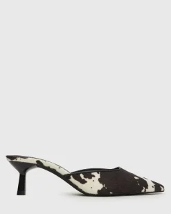 Women Betts Pumps|Low-Mid^AMALIE Pointed Toe Stiletto Mules
