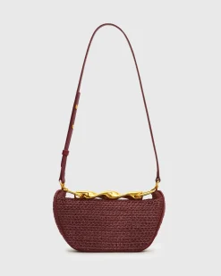Betts Shoe Matches^BILLIE Raffia Crossbody Bag
