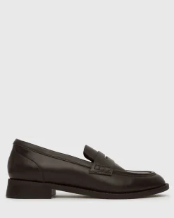 Women Betts Loafers|Leather^CASSIE Leather Penny Loafers