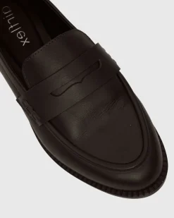 Women Betts Loafers|Leather^CASSIE Leather Penny Loafers