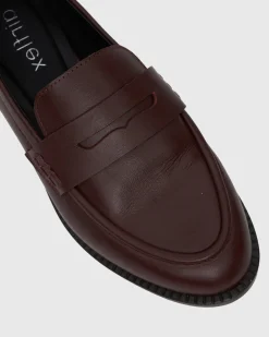 Women Betts Loafers|Leather^CASSIE Leather Penny Loafers