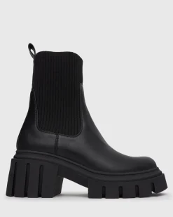 Women Betts Ankle Boots^CHLOE Chunky Platform Sock Boots