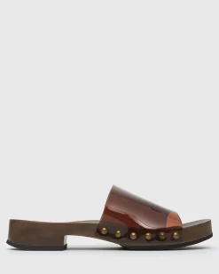 Women Betts Block|Low-Mid^CLARA Clog Sandals