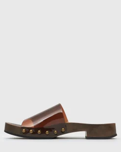 Women Betts Block|Low-Mid^CLARA Clog Sandals