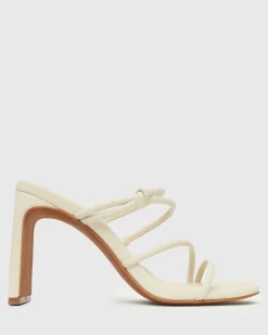 Women Betts Bridal|Block^CLEOPATRA High-Heeled Strappy Mules