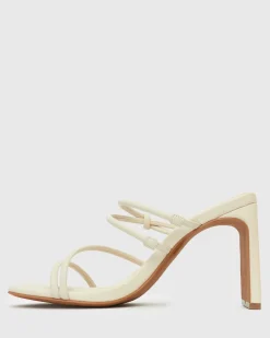 Women Betts Bridal|Block^CLEOPATRA High-Heeled Strappy Mules