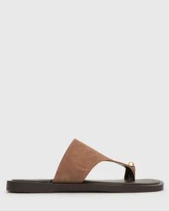Women Betts Sandals|Flats^DOLPHIN Leather Thong Sandals