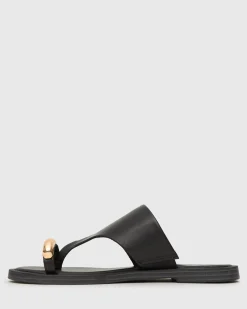 Women Betts Sandals|Flats^DOLPHIN Leather Thong Sandals