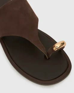 Women Betts Sandals|Flats^DOLPHIN Leather Thong Sandals