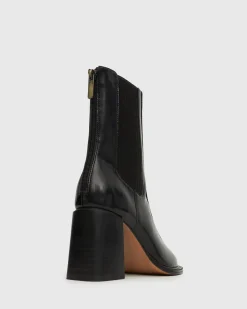 Women Betts Ankle Boots|Chelsea Boots^DOWNTOWN Block Heel Chelsea Boots