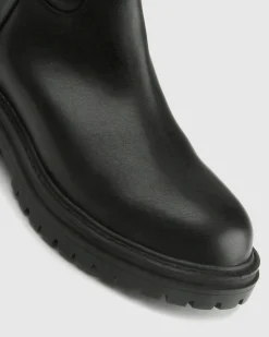 Women Betts Riding|Knee High^DRAGON Round Toe Knee Boots