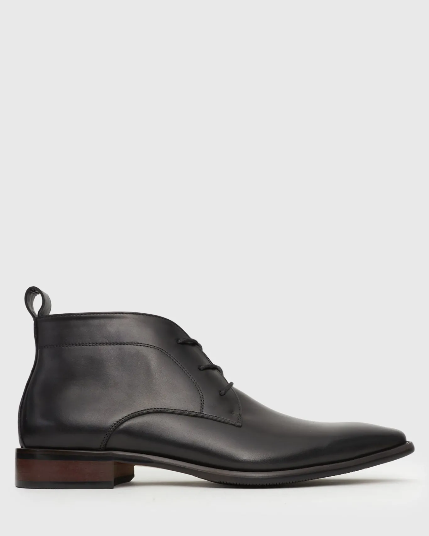 Betts Dress|Leather^EAST Lace-Up Leather Boots
