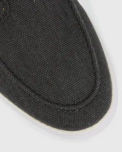 Betts Casual^EMERSON Canvas Boat Shoes