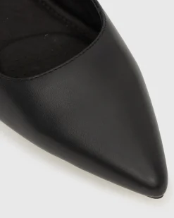 Women Betts Pumps|Block^EMERY Slingback Mid-Block Heeled Pumps