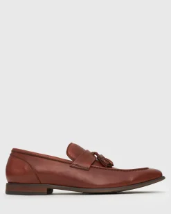 Betts Loafers|Dress^EZRA Leather Tassel Loafers