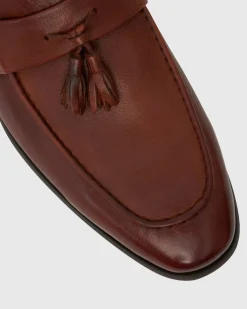 Betts Loafers|Dress^EZRA Leather Tassel Loafers