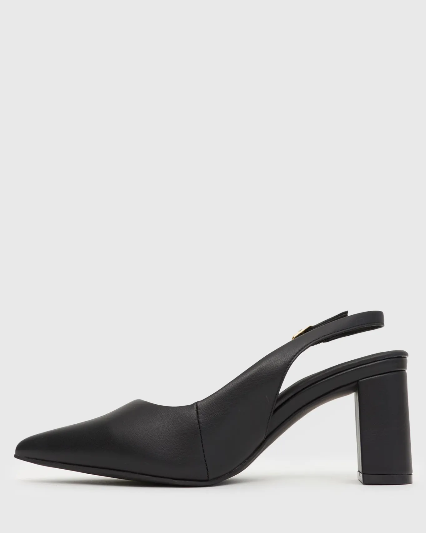Women Betts Pumps|Block^FLOUNDER Pointy Toe Slingback Pumps