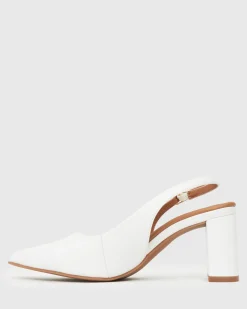 Women Betts Pumps|Bridal^FLOUNDER Pointy Toe Slingback Pumps