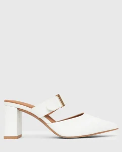 Women Betts Pumps|Bridal^FREDDIE Vegan Point Toe Mules