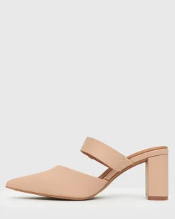 Women Betts Pumps|Block^FREDDIE Vegan Point Toe Mules
