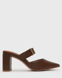 Women Betts Pumps|Block^FREDDIE Vegan Point Toe Mules