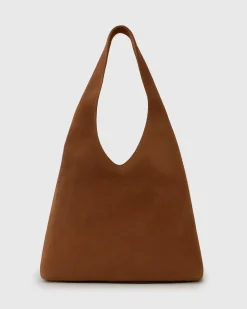 Betts Shoe Matches^FREYA Suede Leather Tote Bag