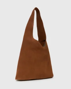 Betts Shoe Matches^FREYA Suede Leather Tote Bag