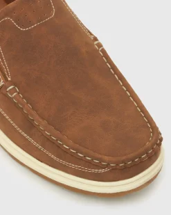 Betts Casual^GAVIN Slip On Boat Shoes