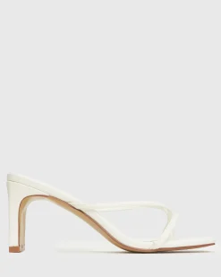 Women Betts Bridal|Block^GIGI Square Toe Heeled Mules