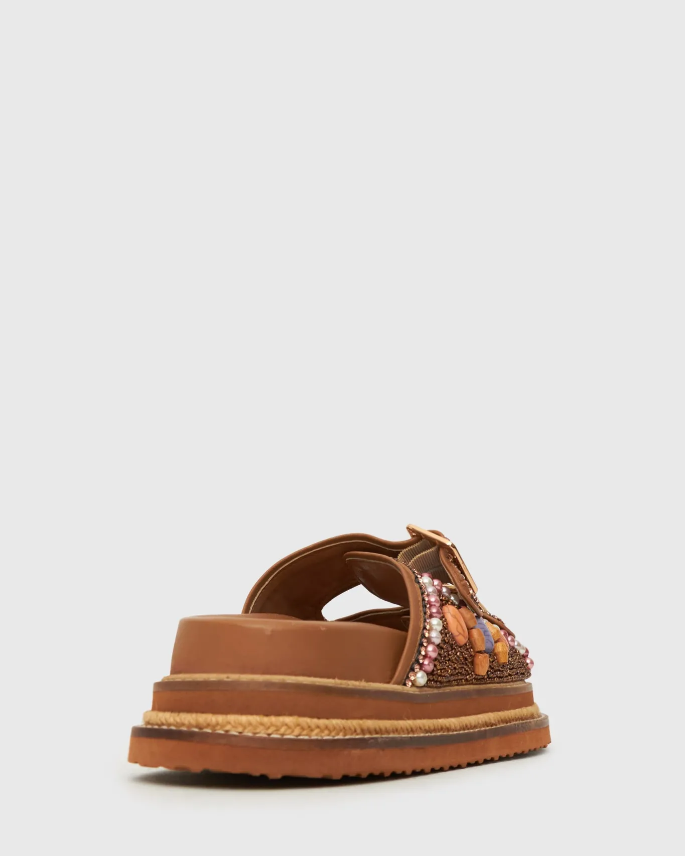 Women Betts Sandals|Flats^HONOLULU Leather Multi Beaded Slides