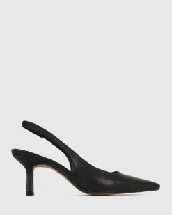 Women Betts Pumps|Low-Mid^JERRY Slingback Stiletto Heel Pumps