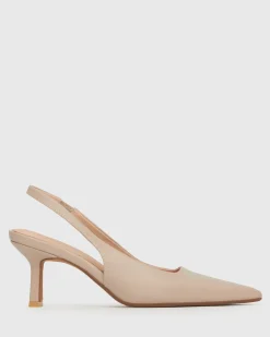 Women Betts Pumps|Bridal^JERRY Slingback Stiletto Heel Pumps