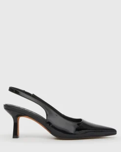 Women Betts Pumps|Low-Mid^JERRY Slingback Stiletto Heel Pumps