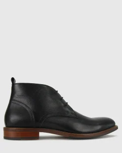 Betts Casual|Dress^JIMMY Leather Lace Up Dress Boots