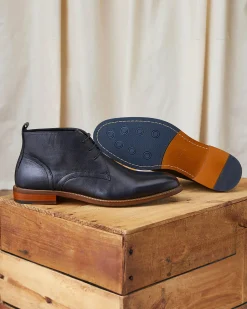 Betts Casual|Dress^JIMMY Leather Lace Up Dress Boots