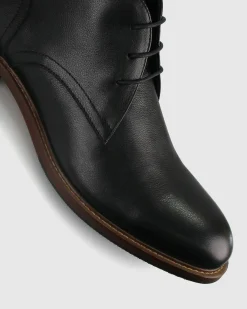 Betts Casual|Dress^JIMMY Leather Lace Up Dress Boots