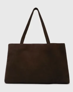 Betts Shoe Matches^KATE Suede Leather Shoulder Bag