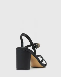 Women Betts Block|Low-Mid^LANE Leather Block Heel Sandals