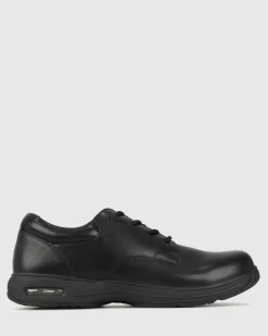 Kids/BOY Betts Senior Girls|Senior Boys^LEAGUE E/F Senior Leather School Shoes