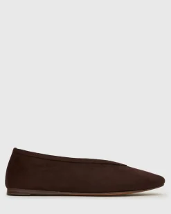 Women Betts Ballets^LENNOX Round Toe Ballet Flats