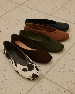Women Betts Ballets^LENNOX Round Toe Ballet Flats