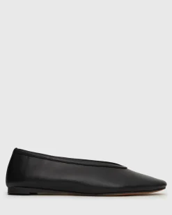 Women Betts Ballets^LENNOX Round Toe Ballet Flats