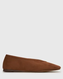 Women Betts Ballets^LENNOX Round Toe Ballet Flats