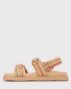 Women Betts Sandals|Flats^MAJORCA Ankle Strap Footbed Sandals