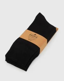 Betts Socks^MENS BAMBOO DRESS SOCK PACK M/L