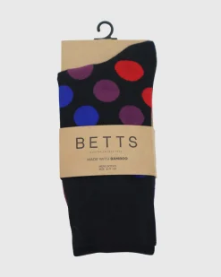 Betts Socks^MENS BAMBOO SOCKS S/M
