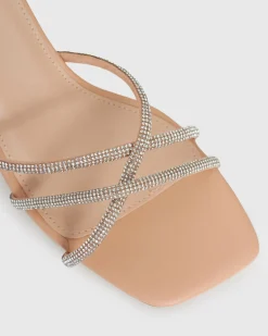 Women Betts Bridal|Block^NADINE 2 Block Heel Strappy Sandals