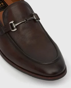 Betts Loafers|Dress^NATE Leather Buckle Trim Loafers